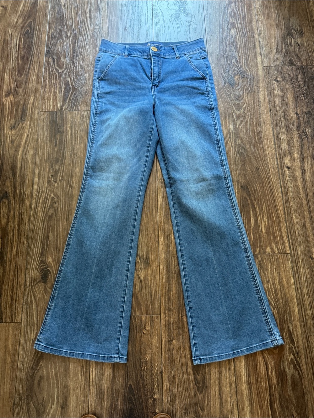 Democracy Mid Blue Flare Jeans